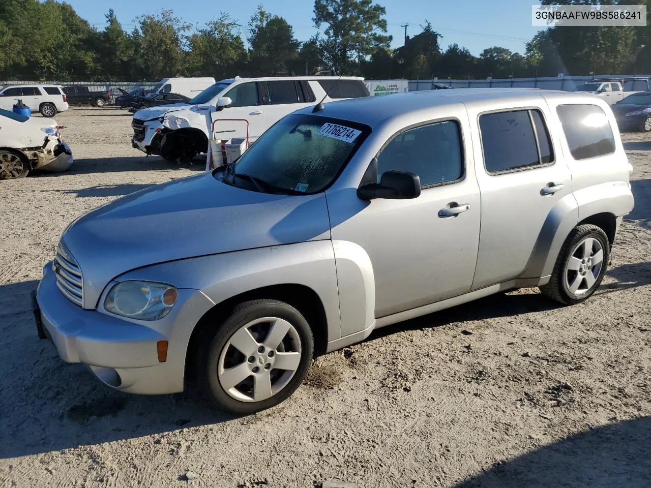 2011 Chevrolet Hhr Ls VIN: 3GNBAAFW9BS586241 Lot: 71766214