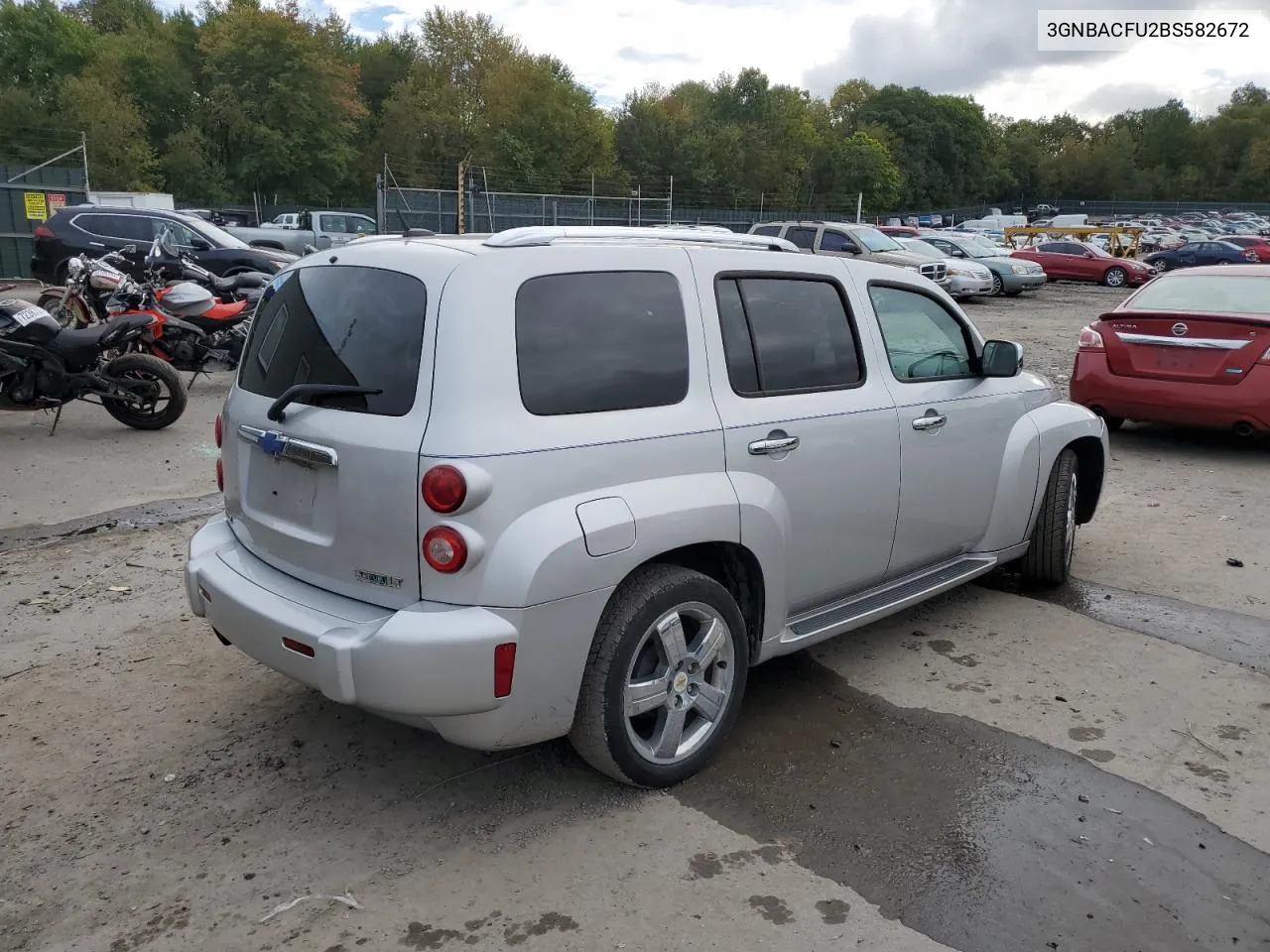 2011 Chevrolet Hhr Lt VIN: 3GNBACFU2BS582672 Lot: 73030104