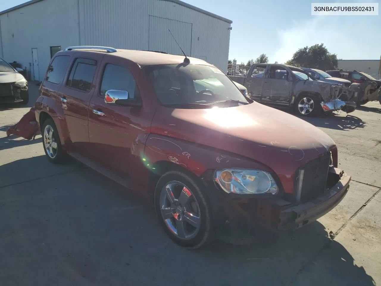 2011 Chevrolet Hhr Lt VIN: 3GNBACFU9BS502431 Lot: 73696084