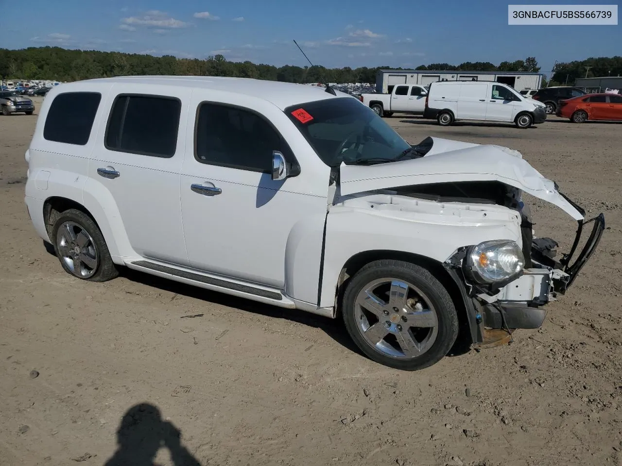 2011 Chevrolet Hhr Lt VIN: 3GNBACFU5BS566739 Lot: 75936144