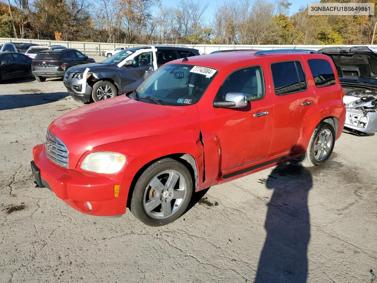 3GNBACFU1BS649861 2011 Chevrolet Hhr Lt