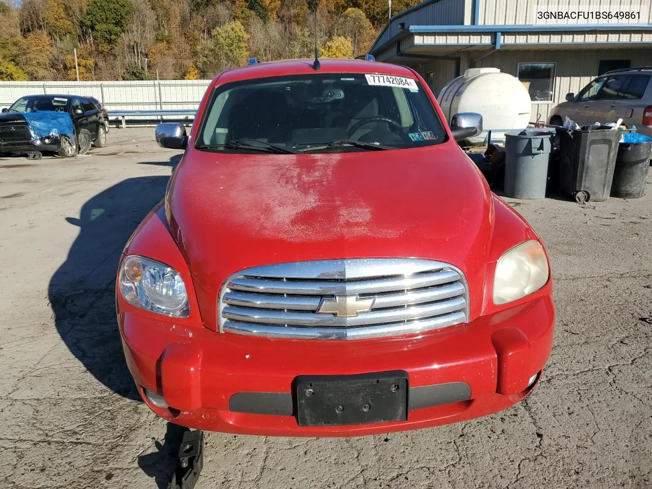 2011 Chevrolet Hhr Lt VIN: 3GNBACFU1BS649861 Lot: 77742084