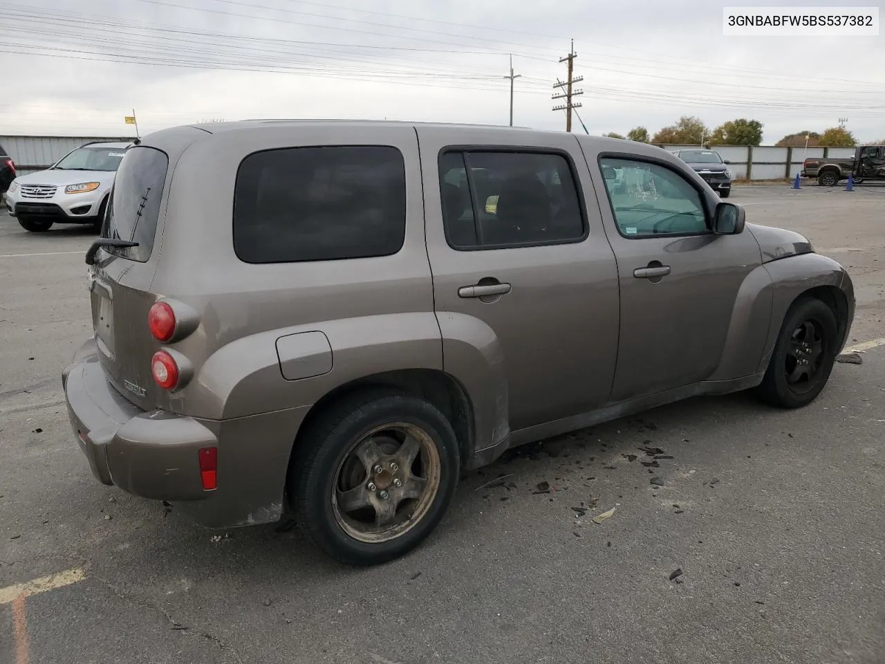 2011 Chevrolet Hhr Lt VIN: 3GNBABFW5BS537382 Lot: 79932554