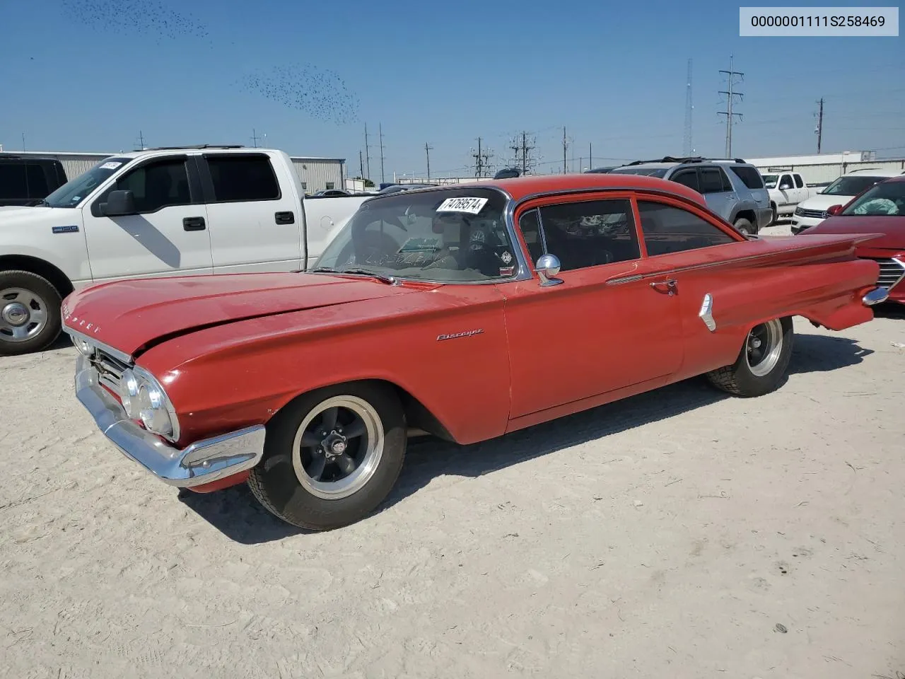 1960 Chevrolet Impala VIN: 0000001111S258469 Lot: 74769574