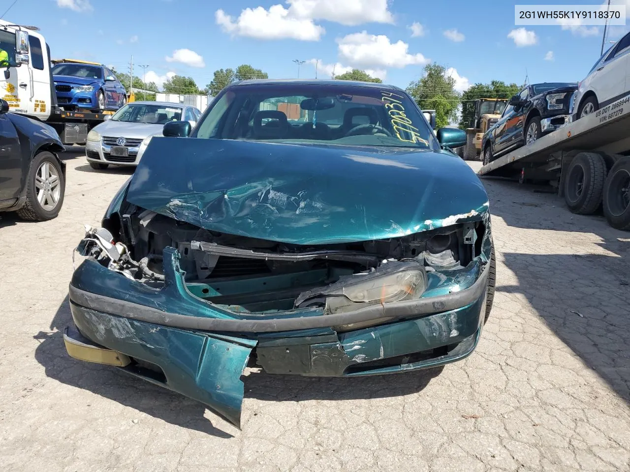 2000 Chevrolet Impala Ls VIN: 2G1WH55K1Y9118370 Lot: 57702374