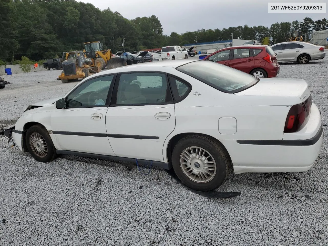 2000 Chevrolet Impala VIN: 2G1WF52E0Y9209313 Lot: 69488184