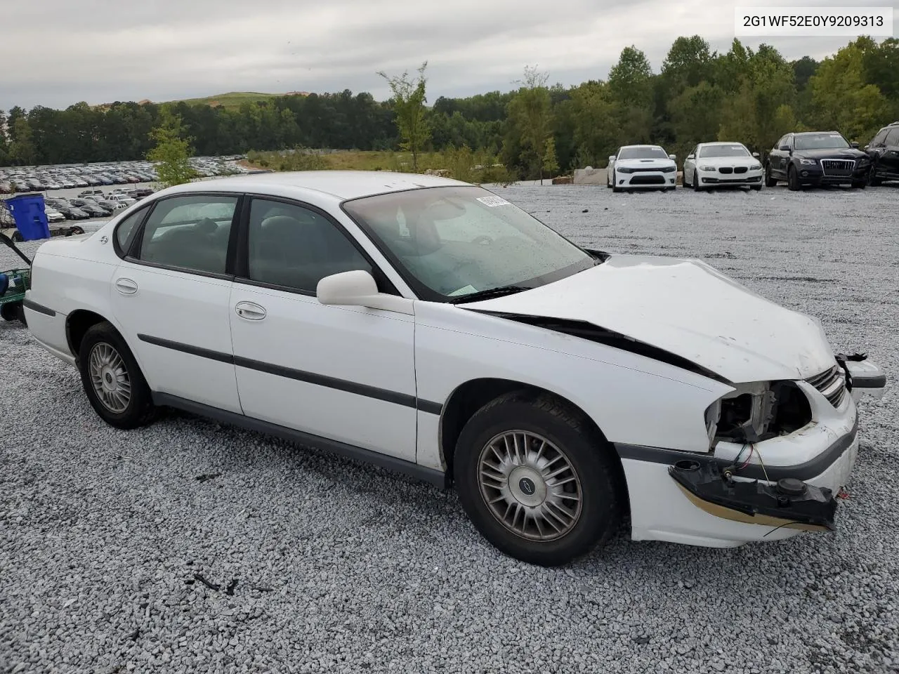 2000 Chevrolet Impala VIN: 2G1WF52E0Y9209313 Lot: 69488184