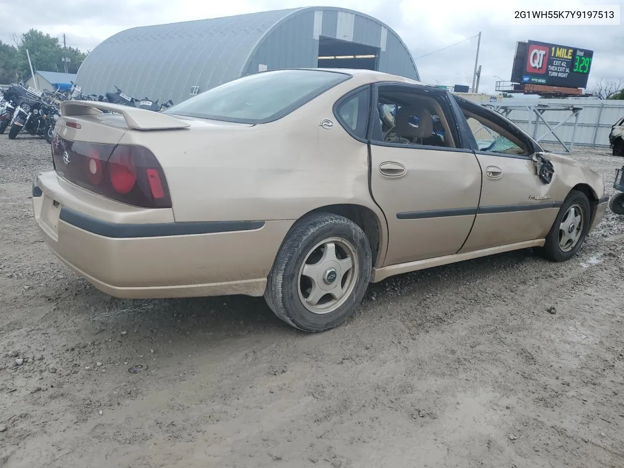 2000 Chevrolet Impala Ls VIN: 2G1WH55K7Y9197513 Lot: 69869374