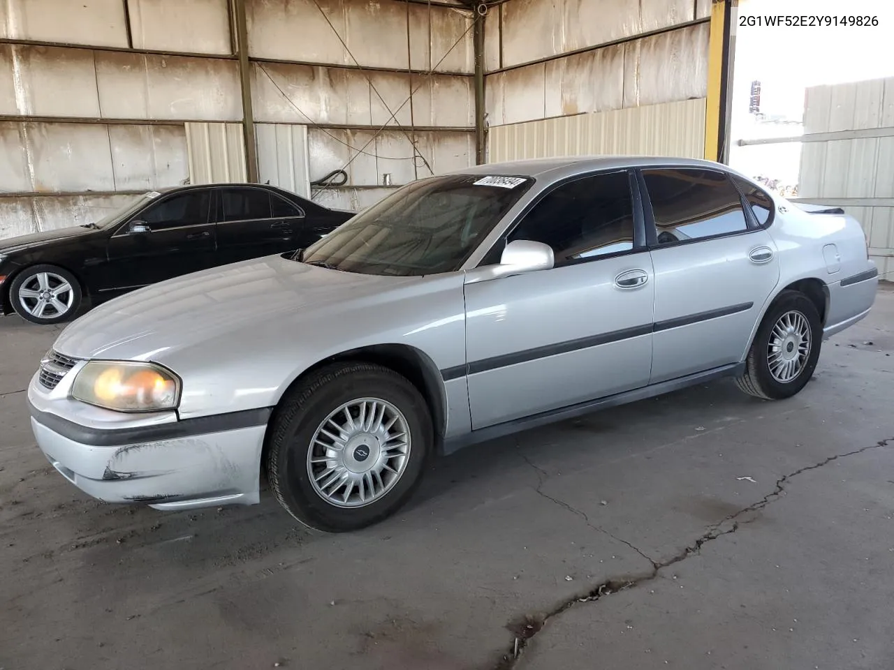 2000 Chevrolet Impala VIN: 2G1WF52E2Y9149826 Lot: 70036494