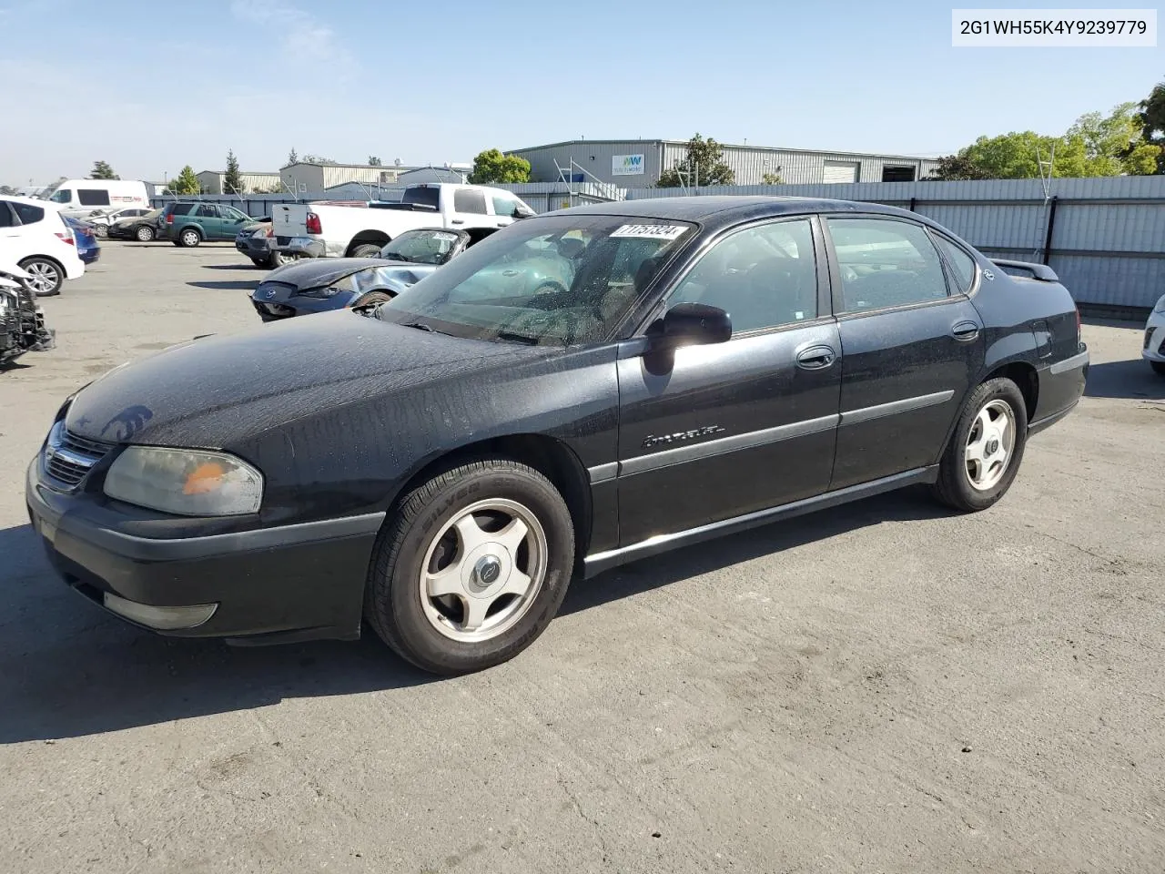 2000 Chevrolet Impala Ls VIN: 2G1WH55K4Y9239779 Lot: 71757324