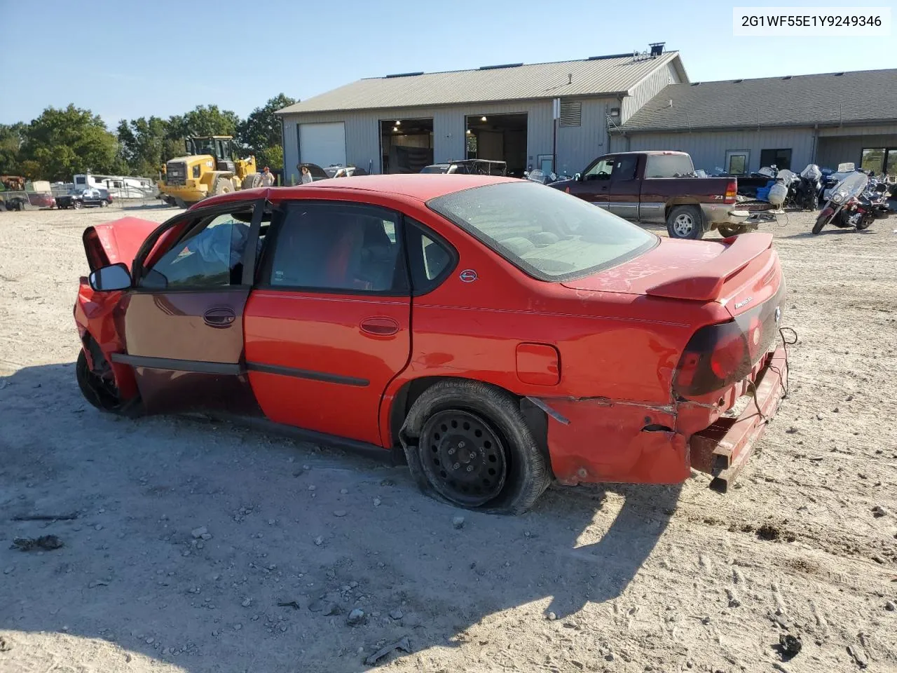 2000 Chevrolet Impala VIN: 2G1WF55E1Y9249346 Lot: 73665634