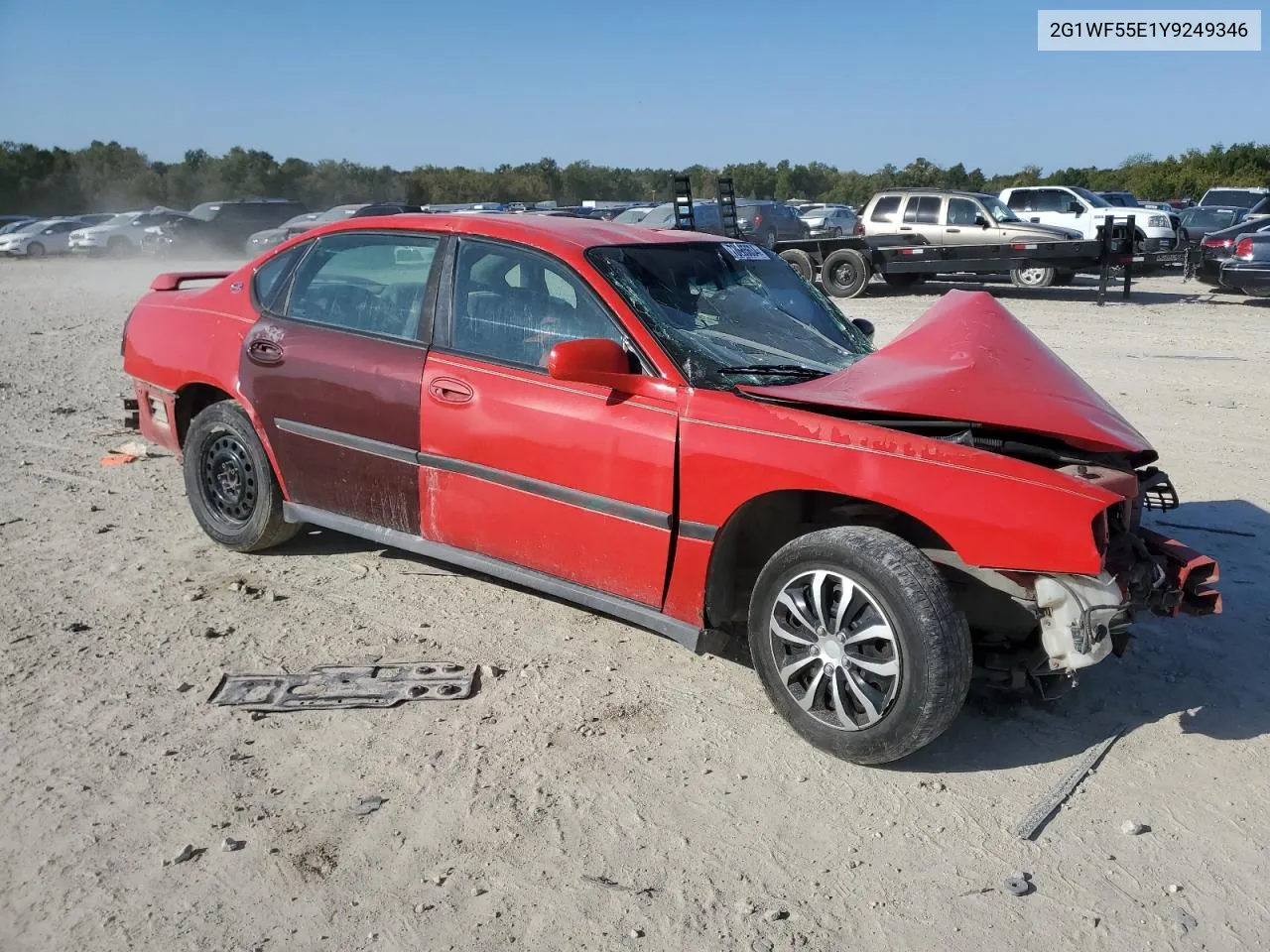 2000 Chevrolet Impala VIN: 2G1WF55E1Y9249346 Lot: 73665634