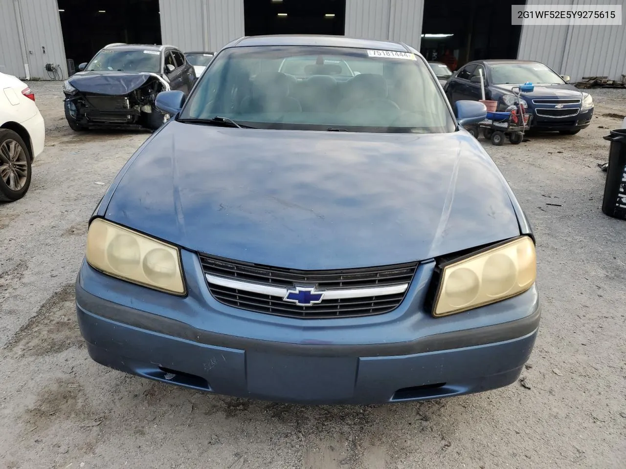 2000 Chevrolet Impala VIN: 2G1WF52E5Y9275615 Lot: 75181444