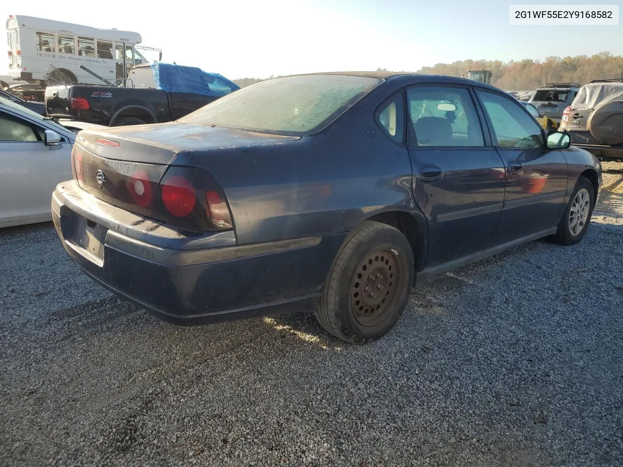 2000 Chevrolet Impala VIN: 2G1WF55E2Y9168582 Lot: 77571004