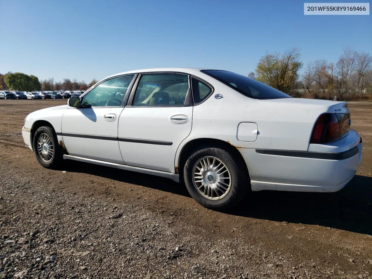 2000 Chevrolet Impala VIN: 2G1WF55K8Y9169466 Lot: 79533044