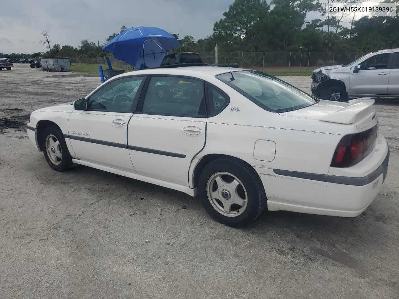 2001 Chevrolet Impala Ls VIN: 2G1WH55K619139396 Lot: 70337564