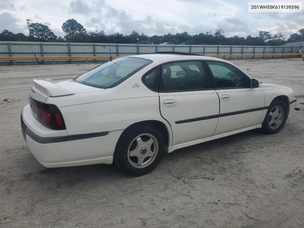 2001 Chevrolet Impala Ls VIN: 2G1WH55K619139396 Lot: 70337564