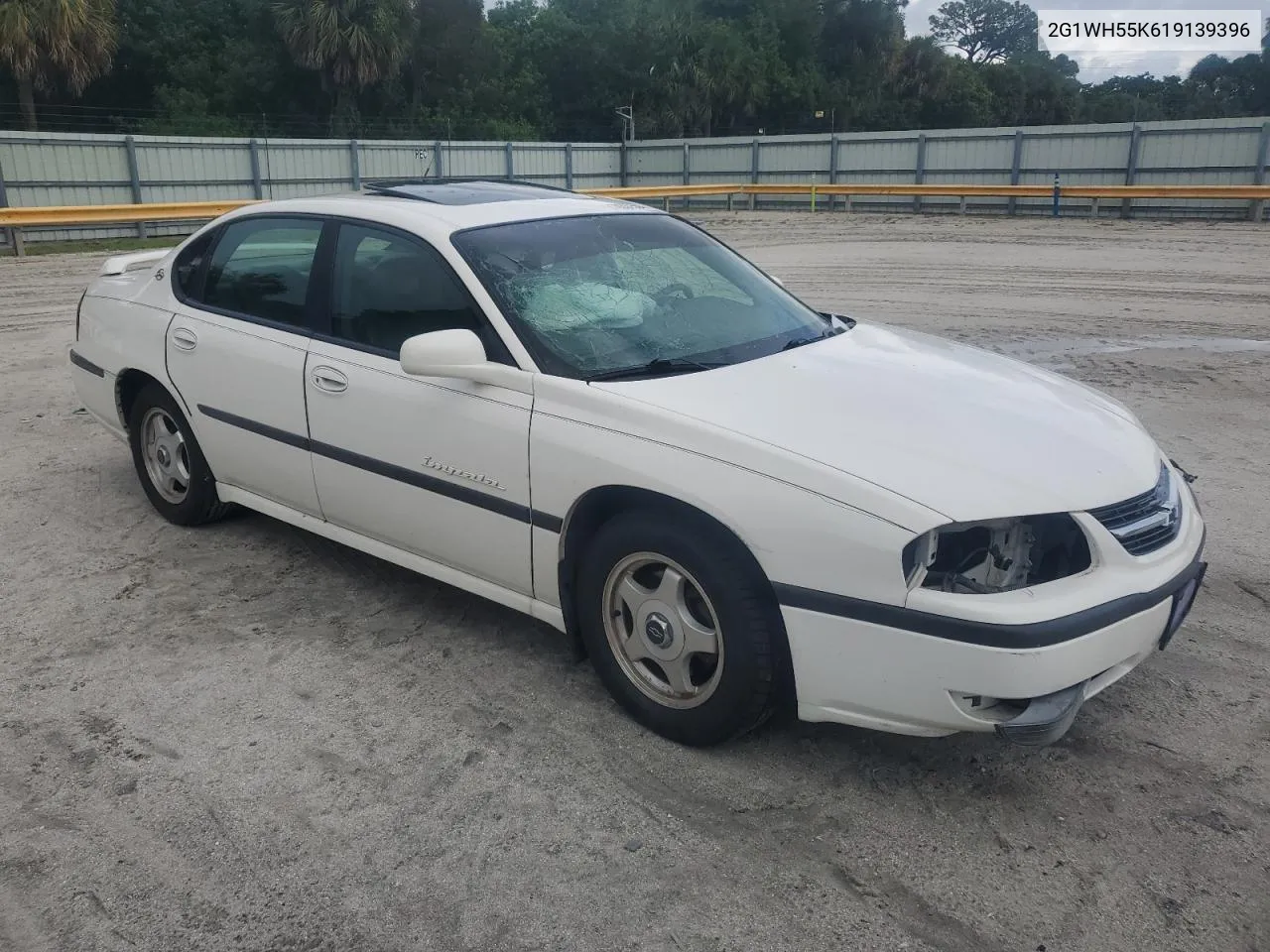 2001 Chevrolet Impala Ls VIN: 2G1WH55K619139396 Lot: 70337564