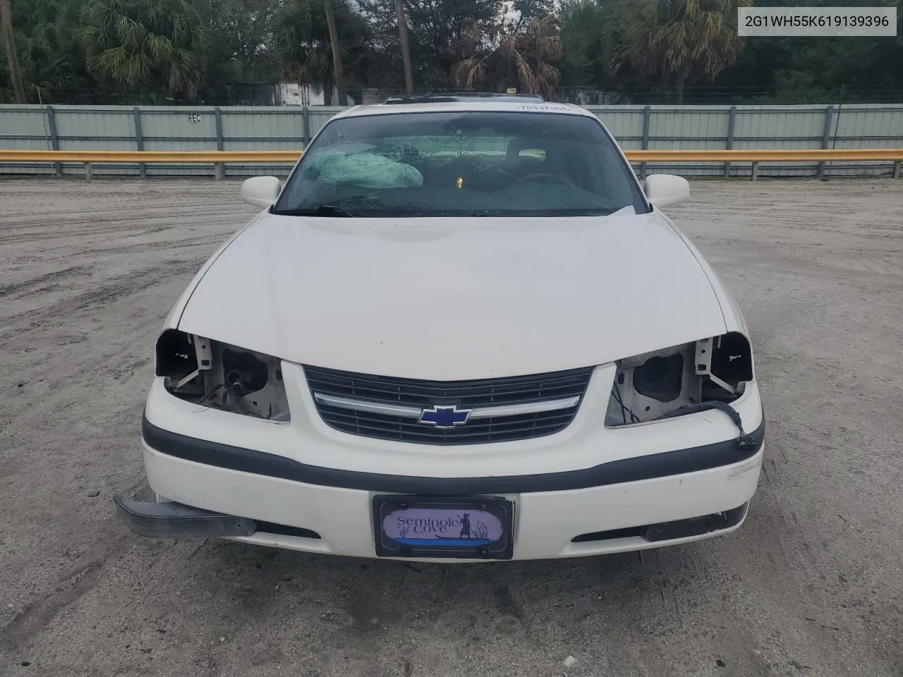 2001 Chevrolet Impala Ls VIN: 2G1WH55K619139396 Lot: 70337564