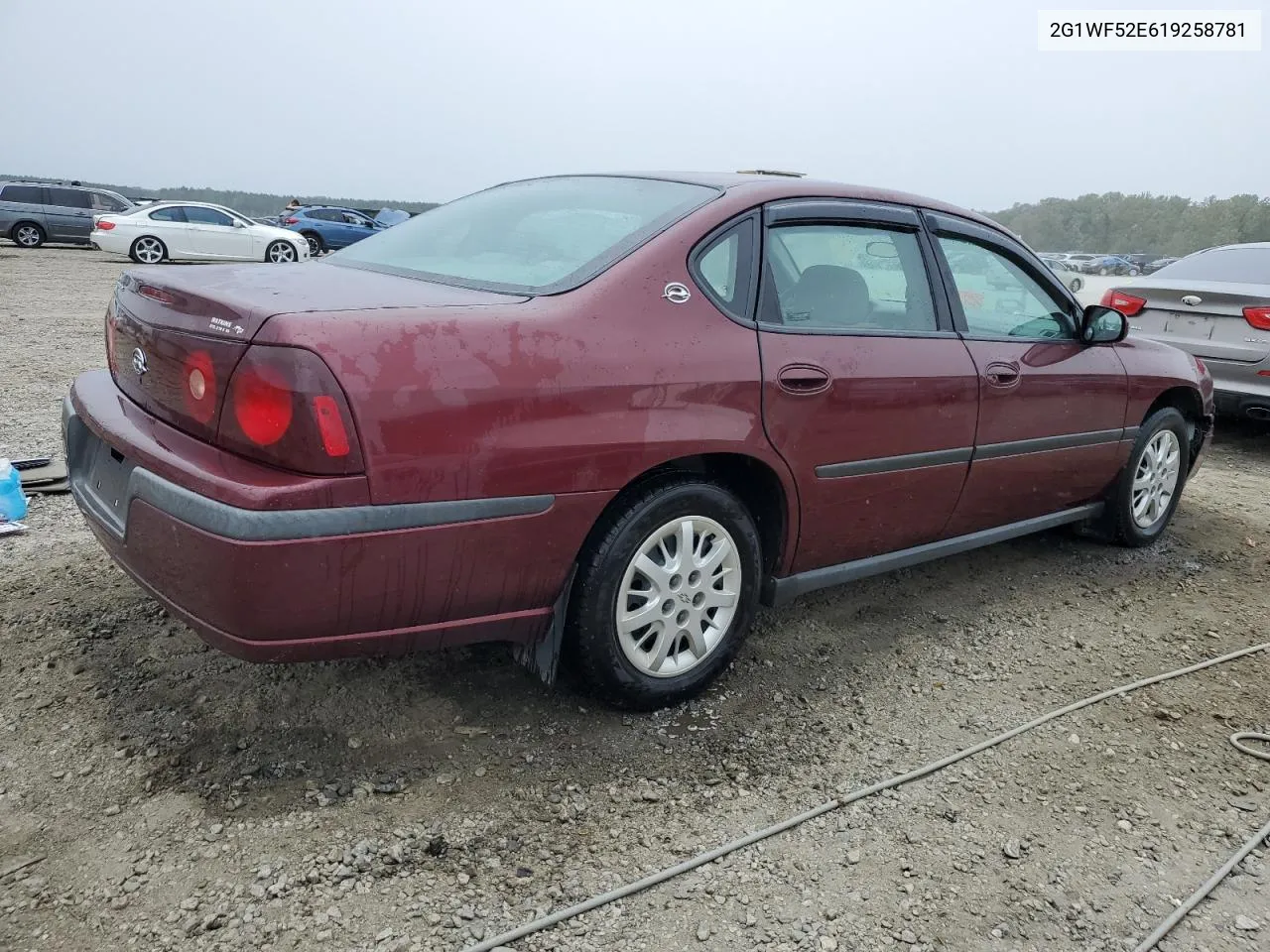 2G1WF52E619258781 2001 Chevrolet Impala