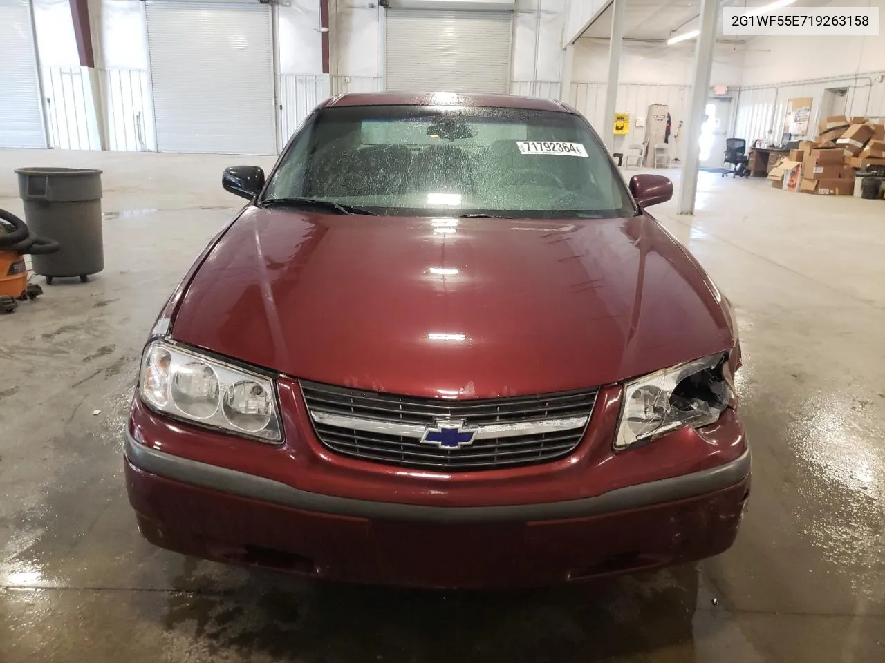 2001 Chevrolet Impala VIN: 2G1WF55E719263158 Lot: 71792364