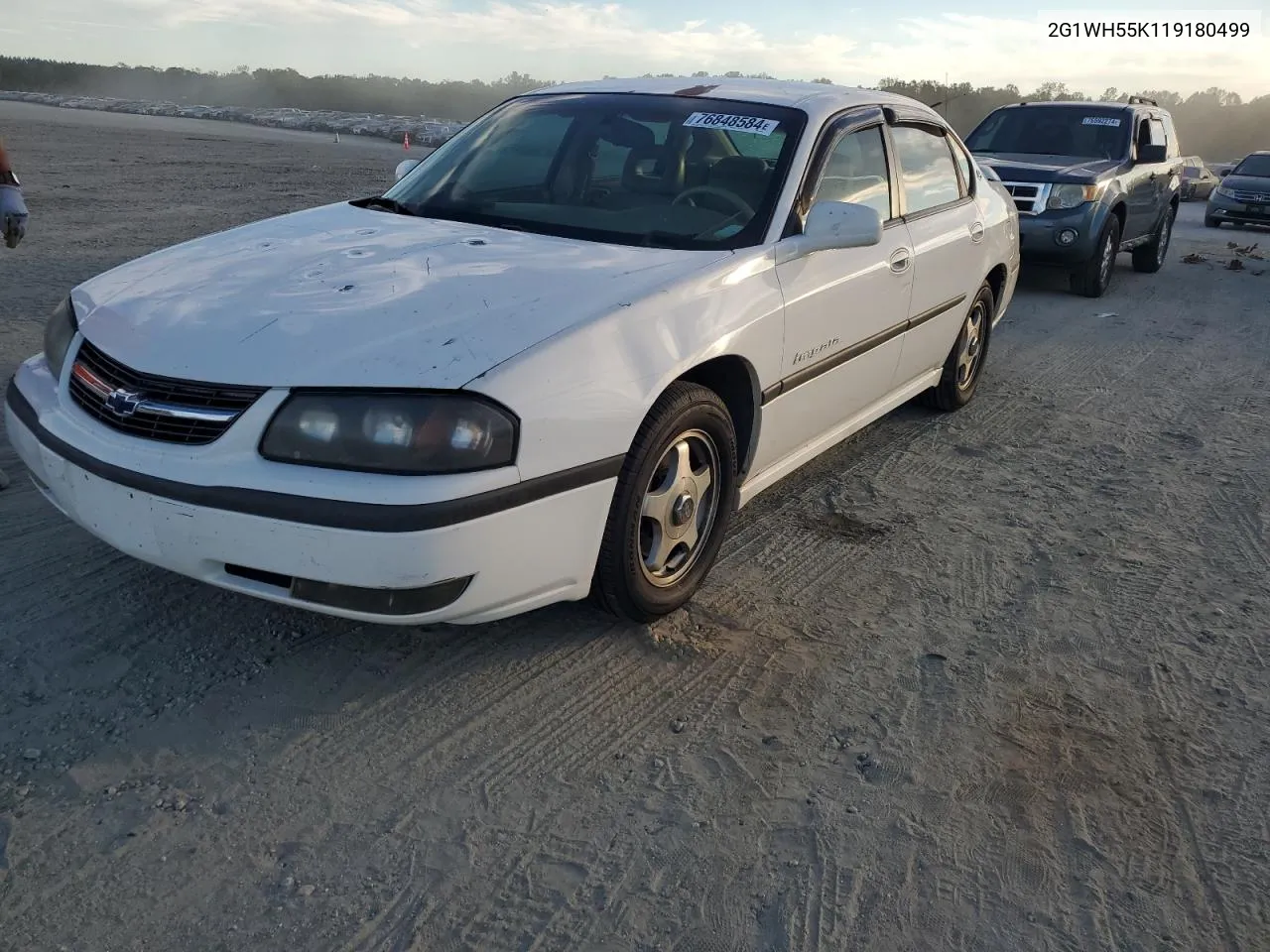 2G1WH55K119180499 2001 Chevrolet Impala Ls