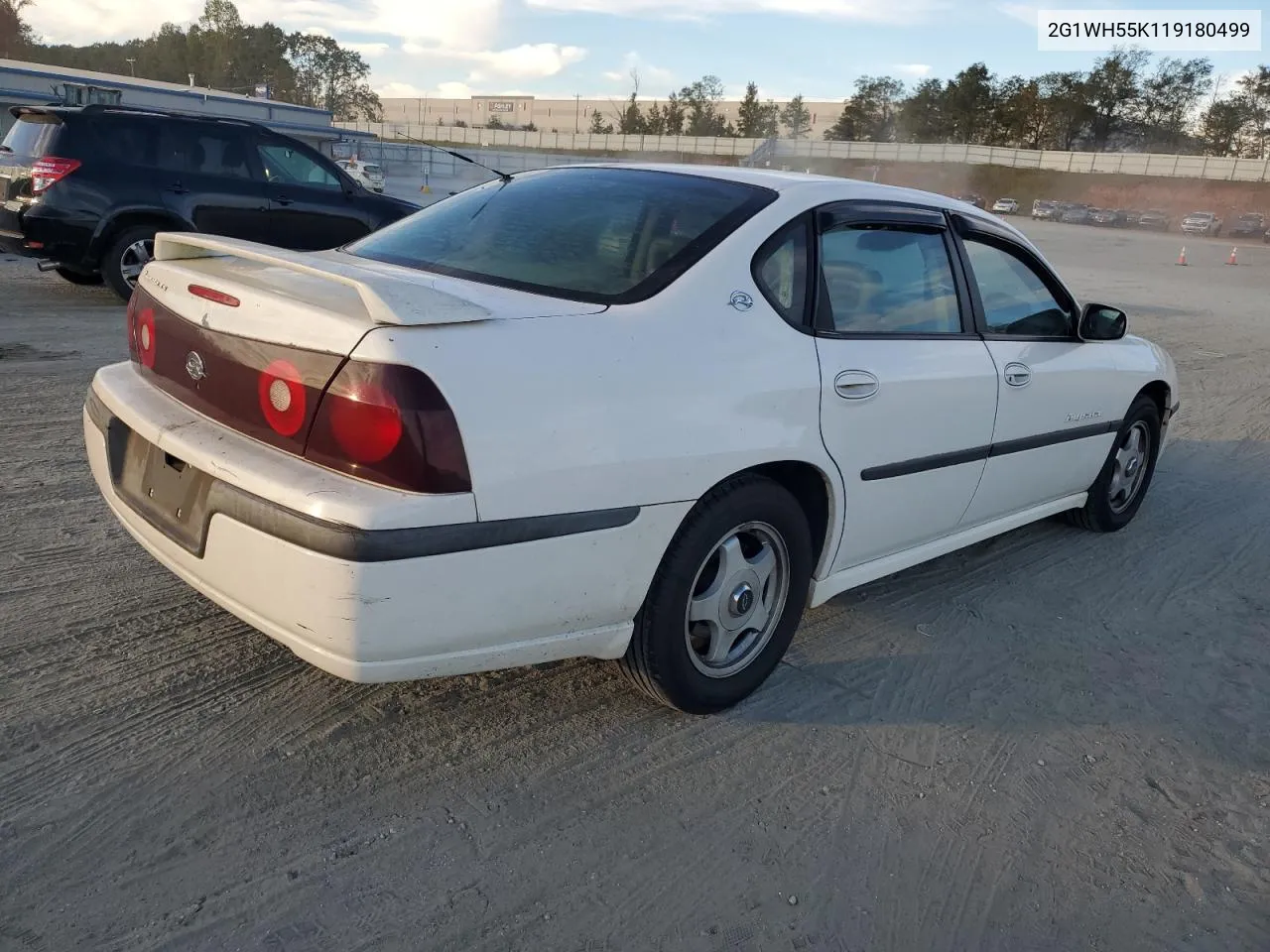 2G1WH55K119180499 2001 Chevrolet Impala Ls