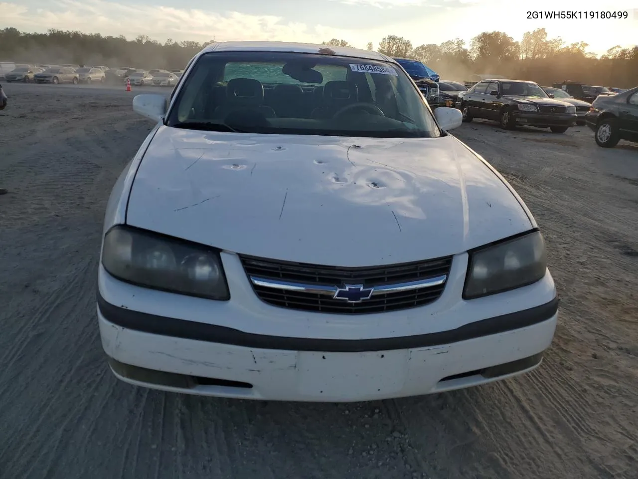 2001 Chevrolet Impala Ls VIN: 2G1WH55K119180499 Lot: 76848584