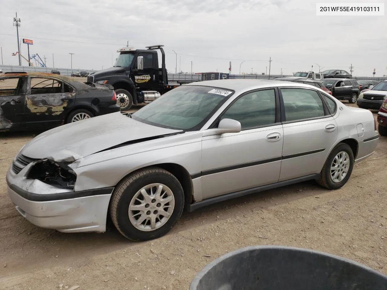 2001 Chevrolet Impala VIN: 2G1WF55E419103111 Lot: 77659274