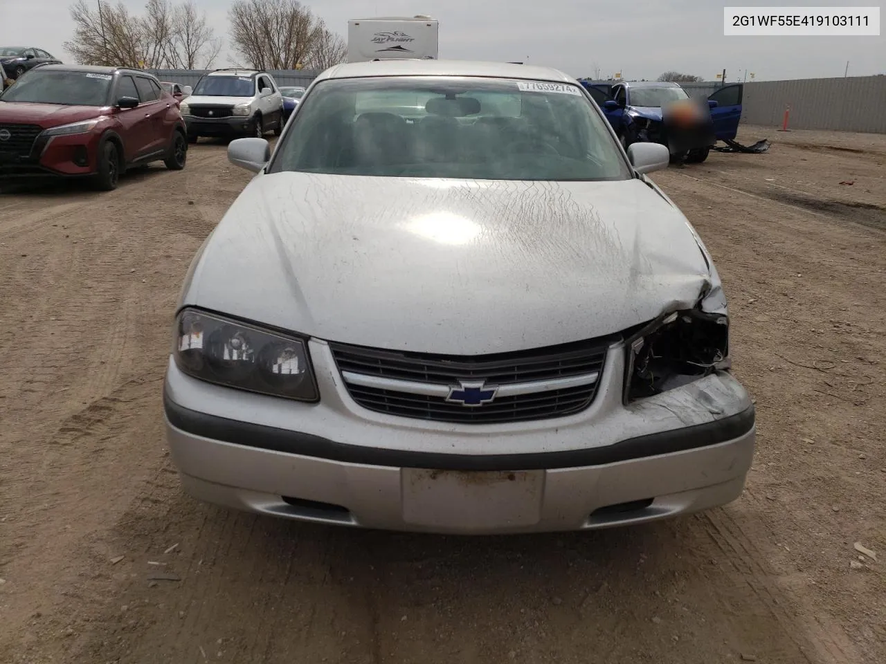 2001 Chevrolet Impala VIN: 2G1WF55E419103111 Lot: 77659274