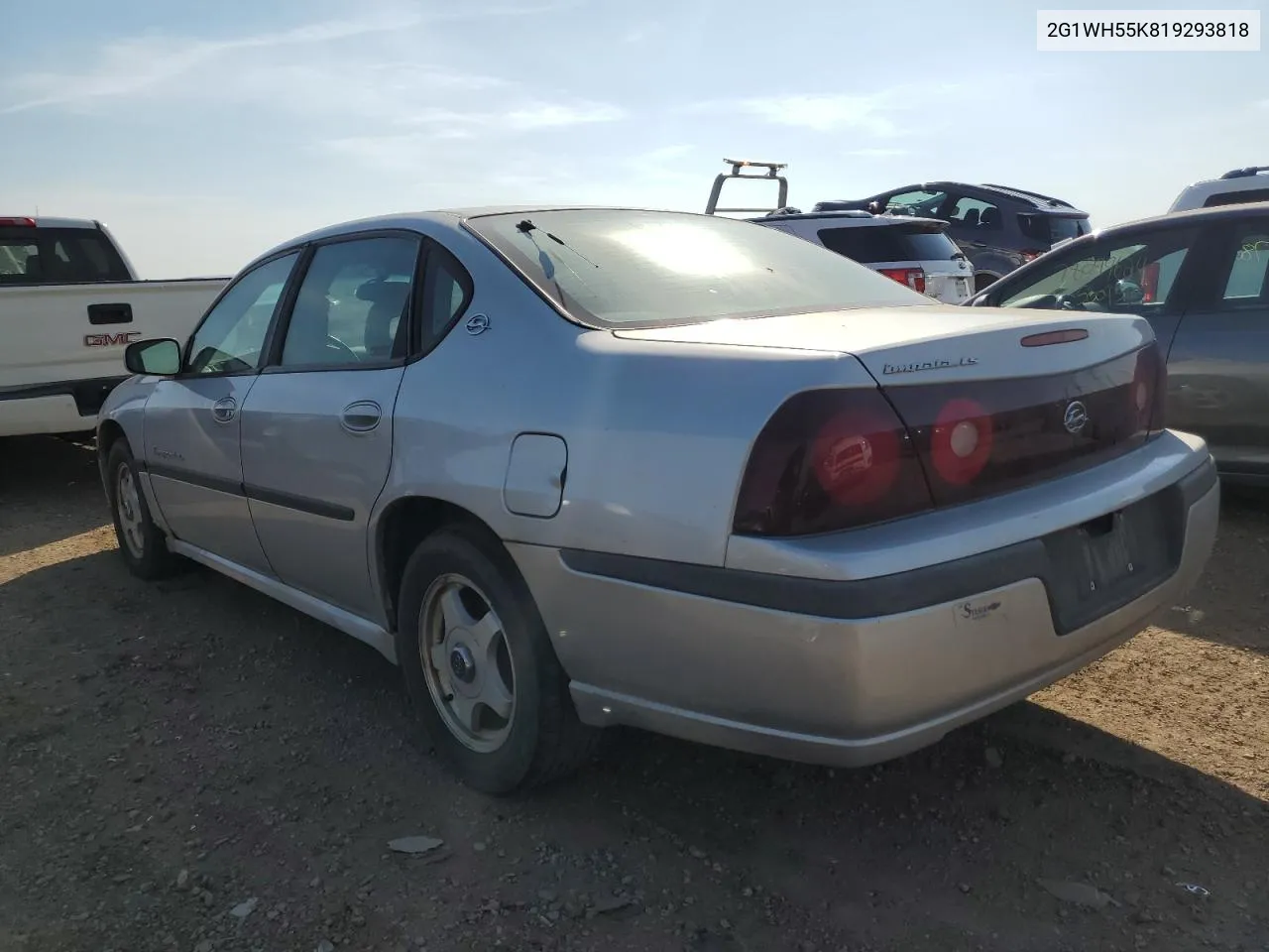 2001 Chevrolet Impala Ls VIN: 2G1WH55K819293818 Lot: 77893794