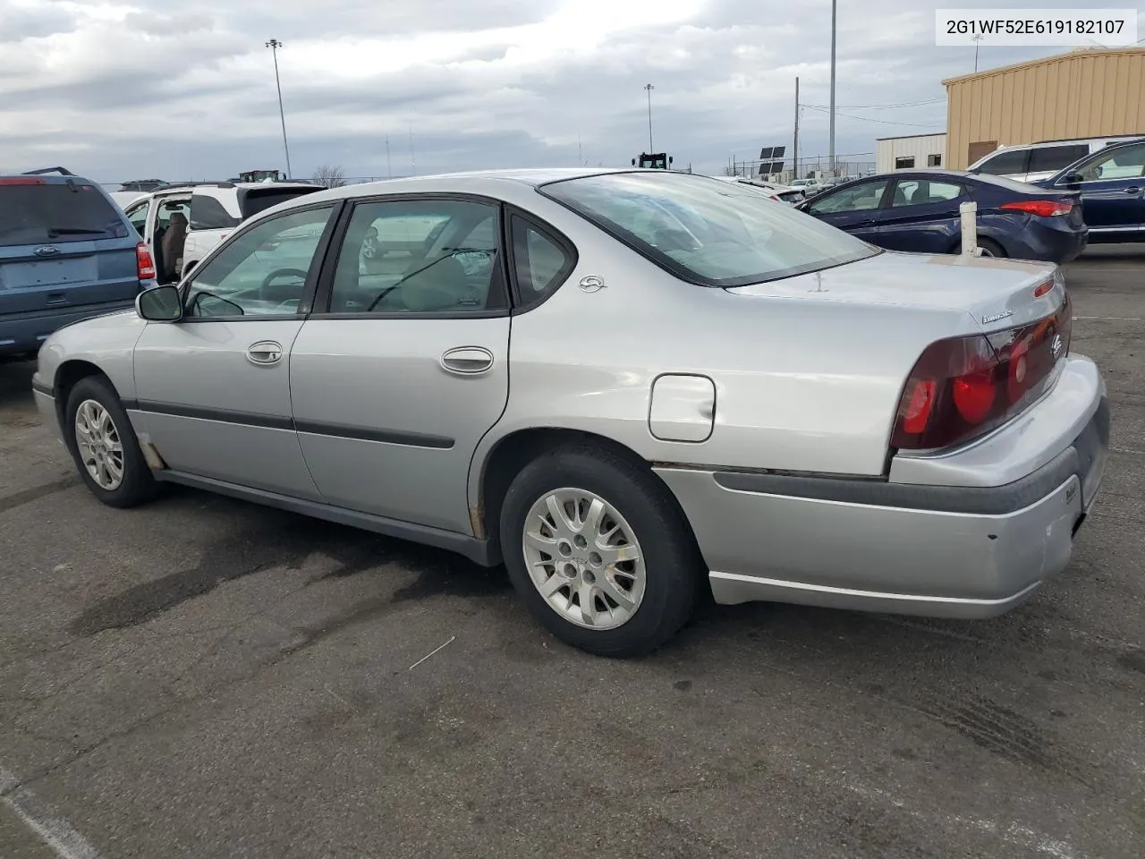 2001 Chevrolet Impala VIN: 2G1WF52E619182107 Lot: 79303004