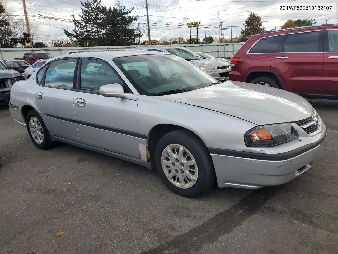 2001 Chevrolet Impala VIN: 2G1WF52E619182107 Lot: 79303004