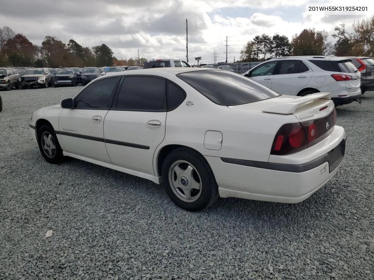 2001 Chevrolet Impala Ls VIN: 2G1WH55K319254201 Lot: 79690204