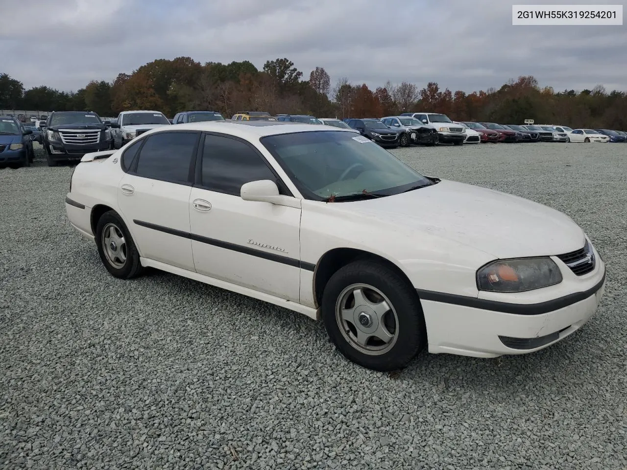 2001 Chevrolet Impala Ls VIN: 2G1WH55K319254201 Lot: 79690204