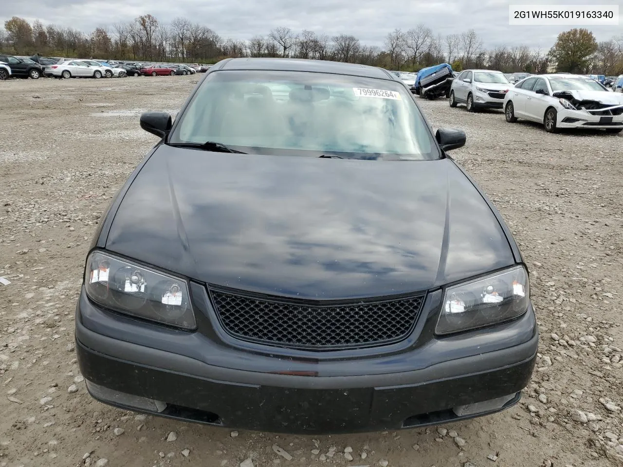 2001 Chevrolet Impala Ls VIN: 2G1WH55K019163340 Lot: 79996264