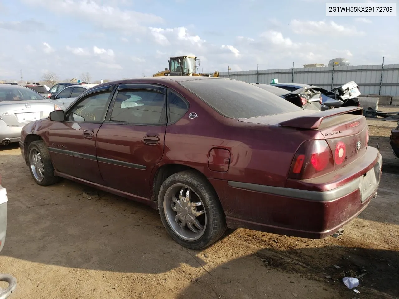 2002 Chevrolet Impala Ls VIN: 2G1WH55KX29172709 Lot: 51383954