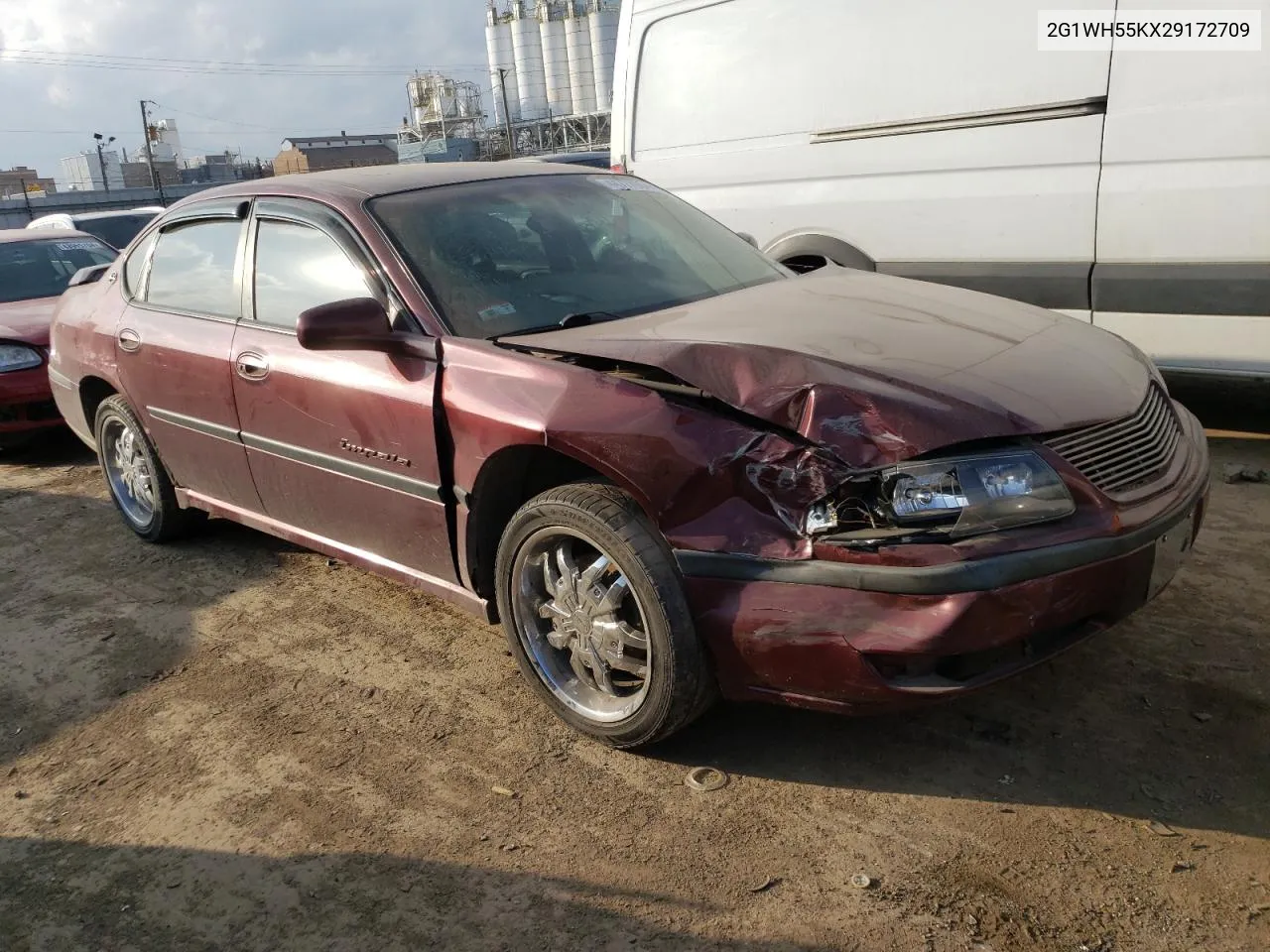 2002 Chevrolet Impala Ls VIN: 2G1WH55KX29172709 Lot: 51383954