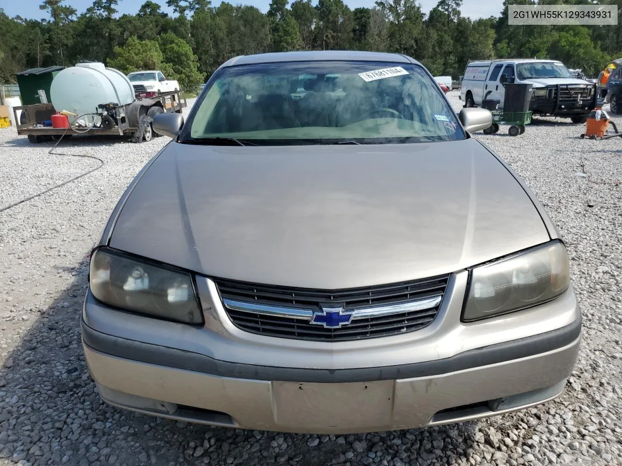 2G1WH55K129343931 2002 Chevrolet Impala Ls