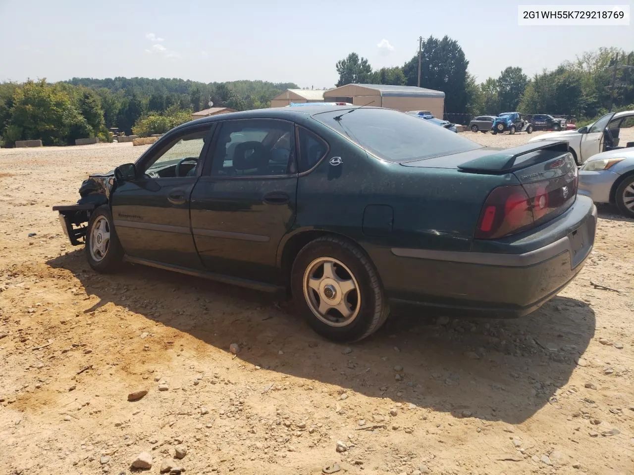 2002 Chevrolet Impala Ls VIN: 2G1WH55K729218769 Lot: 69619784