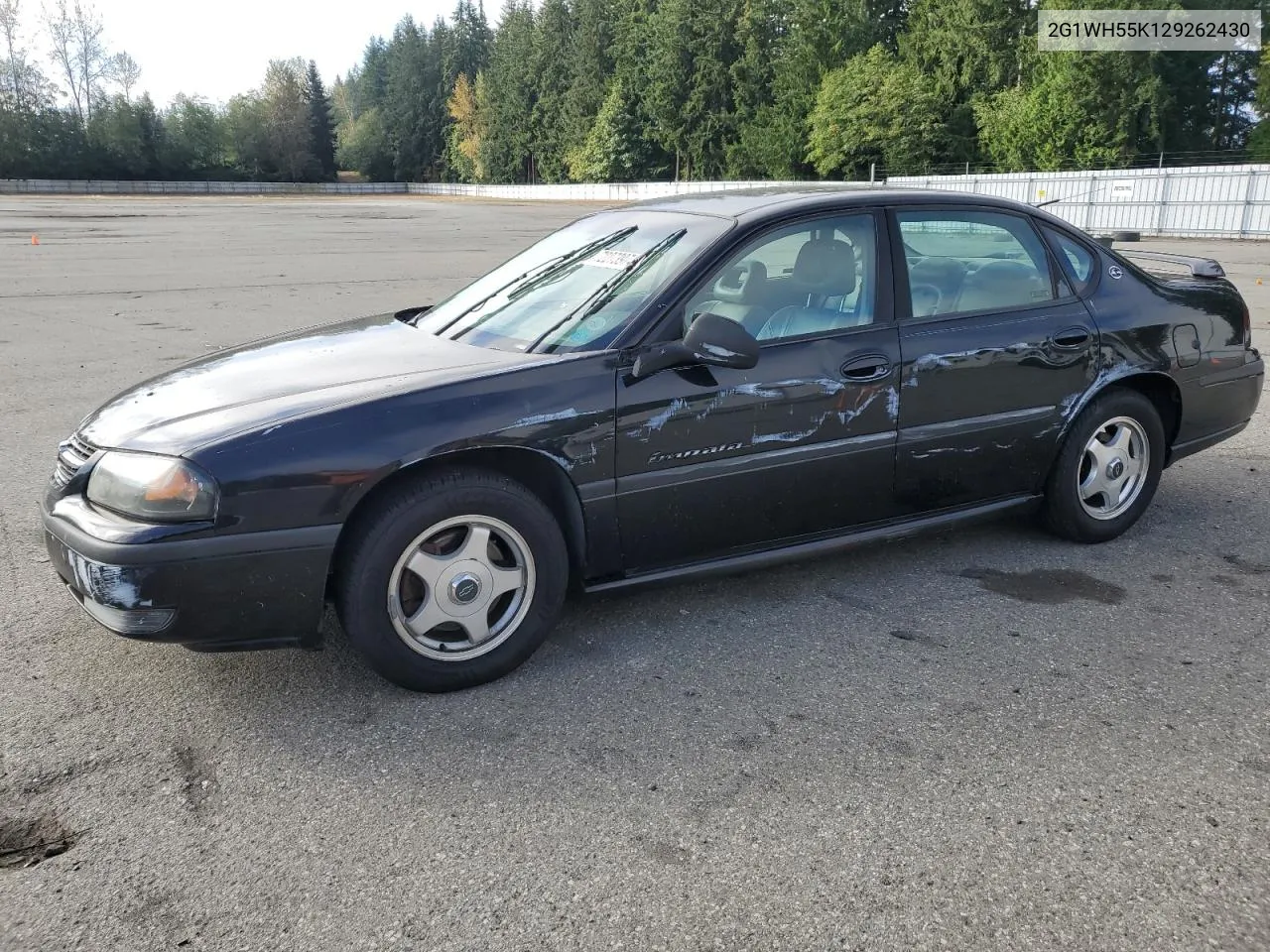 2002 Chevrolet Impala Ls VIN: 2G1WH55K129262430 Lot: 72273974