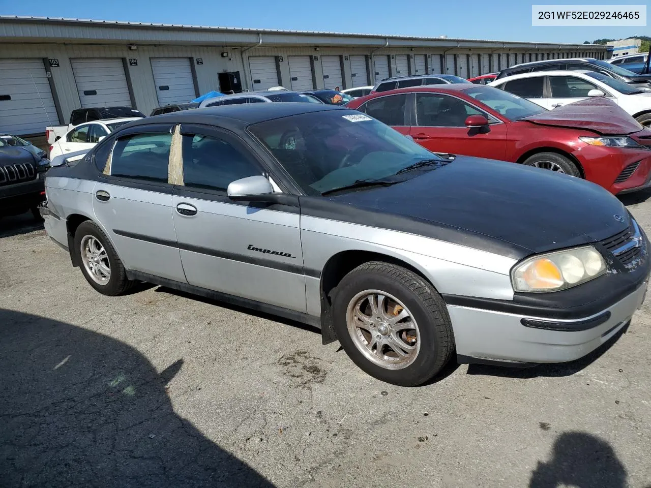 2002 Chevrolet Impala VIN: 2G1WF52E029246465 Lot: 74361484