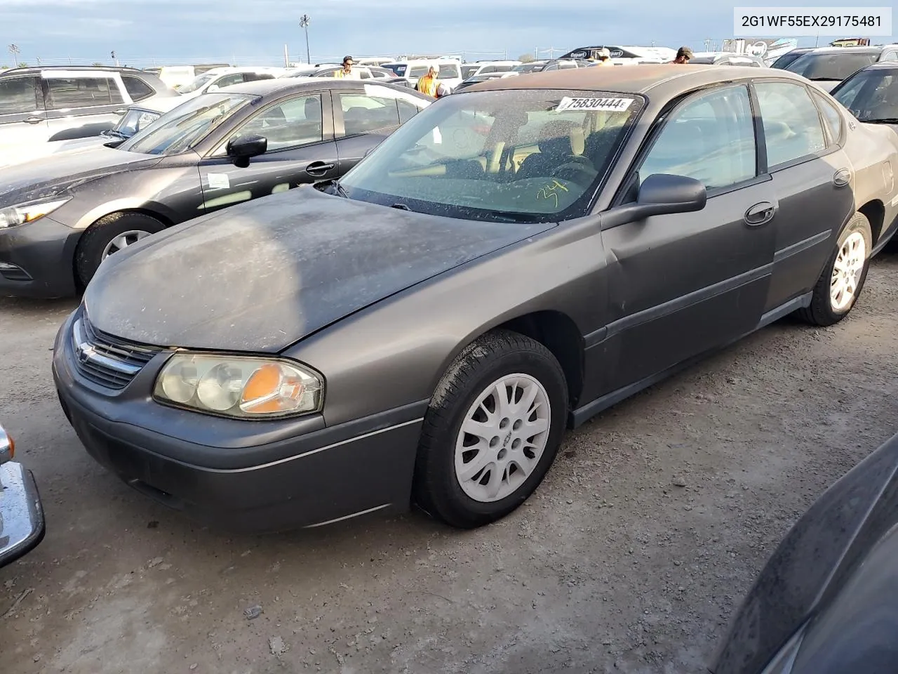 2G1WF55EX29175481 2002 Chevrolet Impala