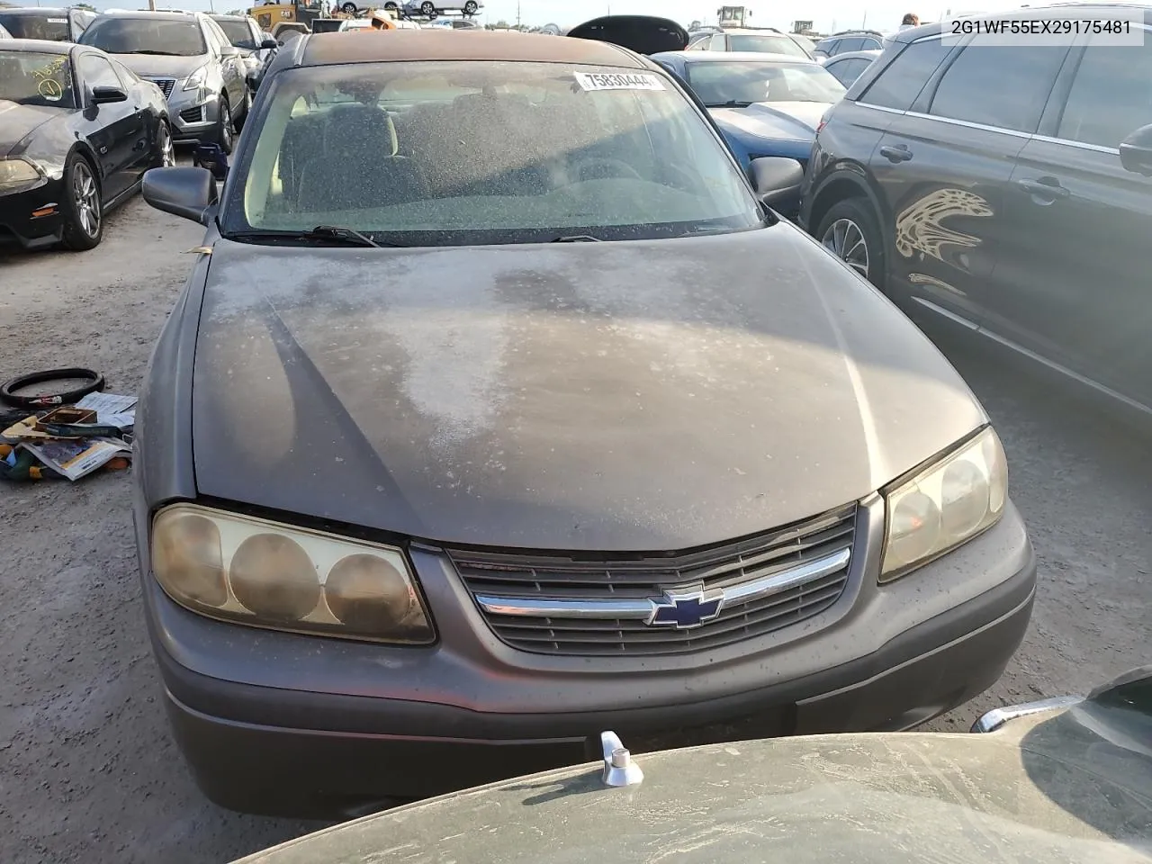 2G1WF55EX29175481 2002 Chevrolet Impala