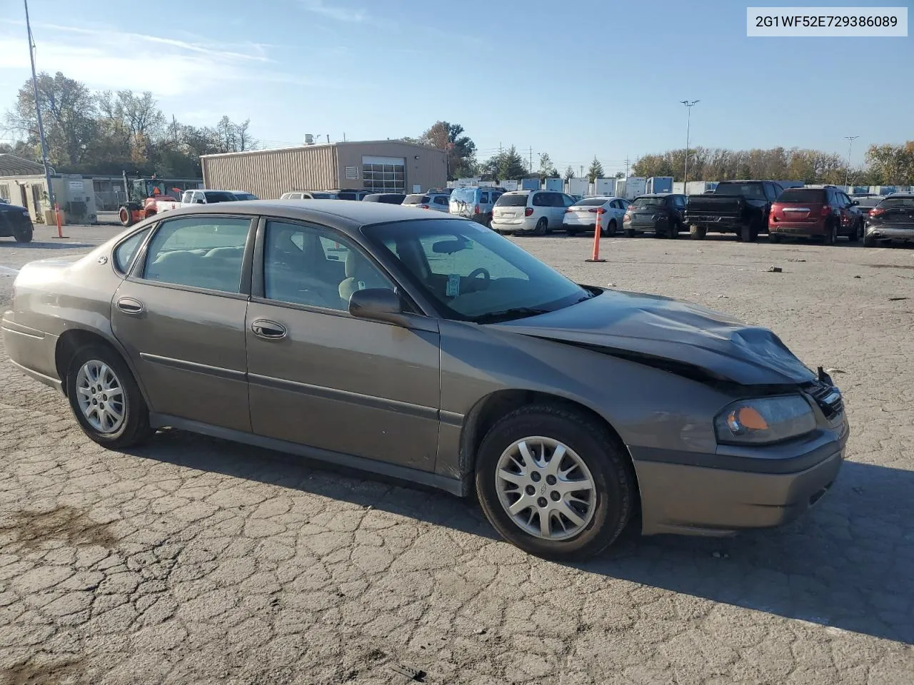 2002 Chevrolet Impala VIN: 2G1WF52E729386089 Lot: 77749704