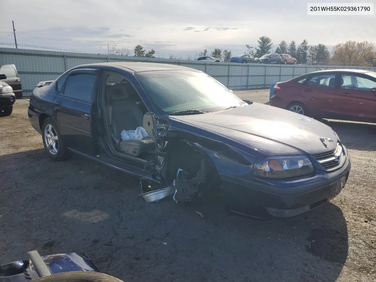 2002 Chevrolet Impala Ls VIN: 2G1WH55K029361790 Lot: 78983794