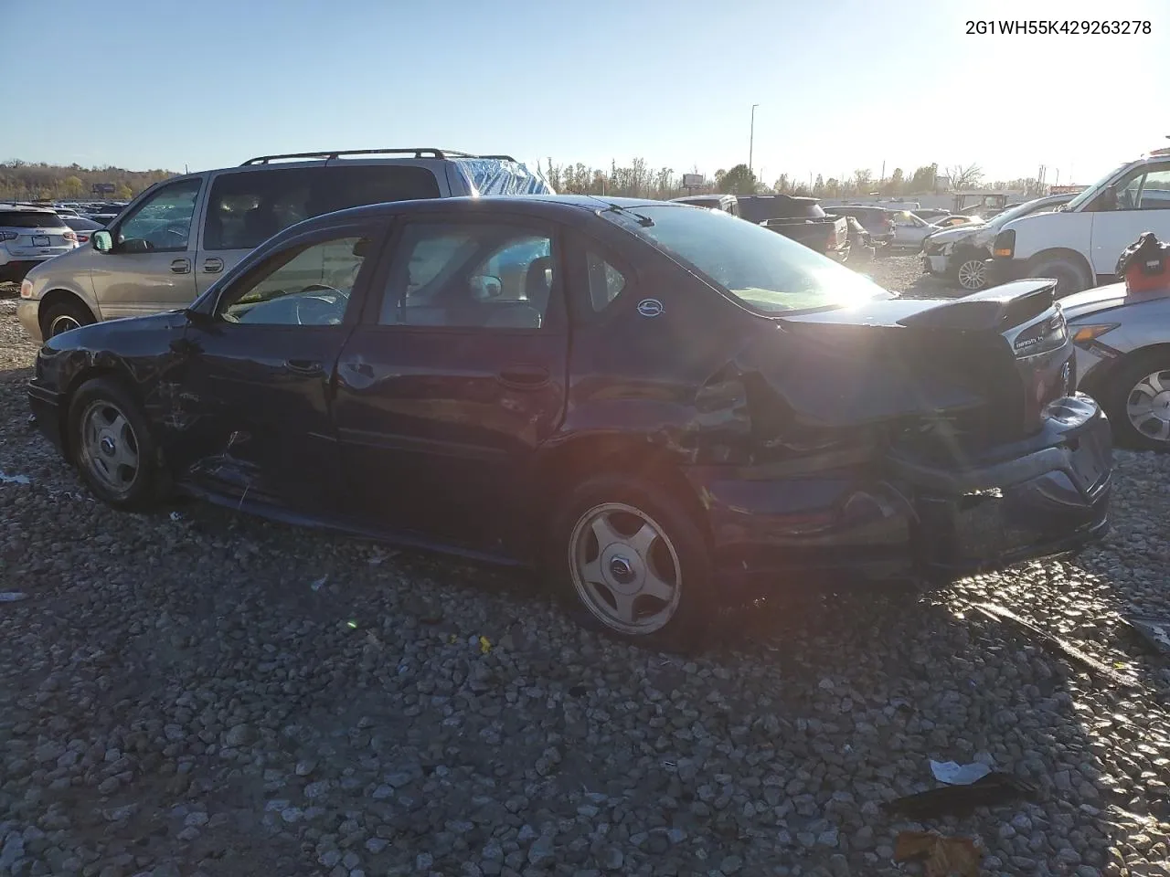 2002 Chevrolet Impala Ls VIN: 2G1WH55K429263278 Lot: 79636274