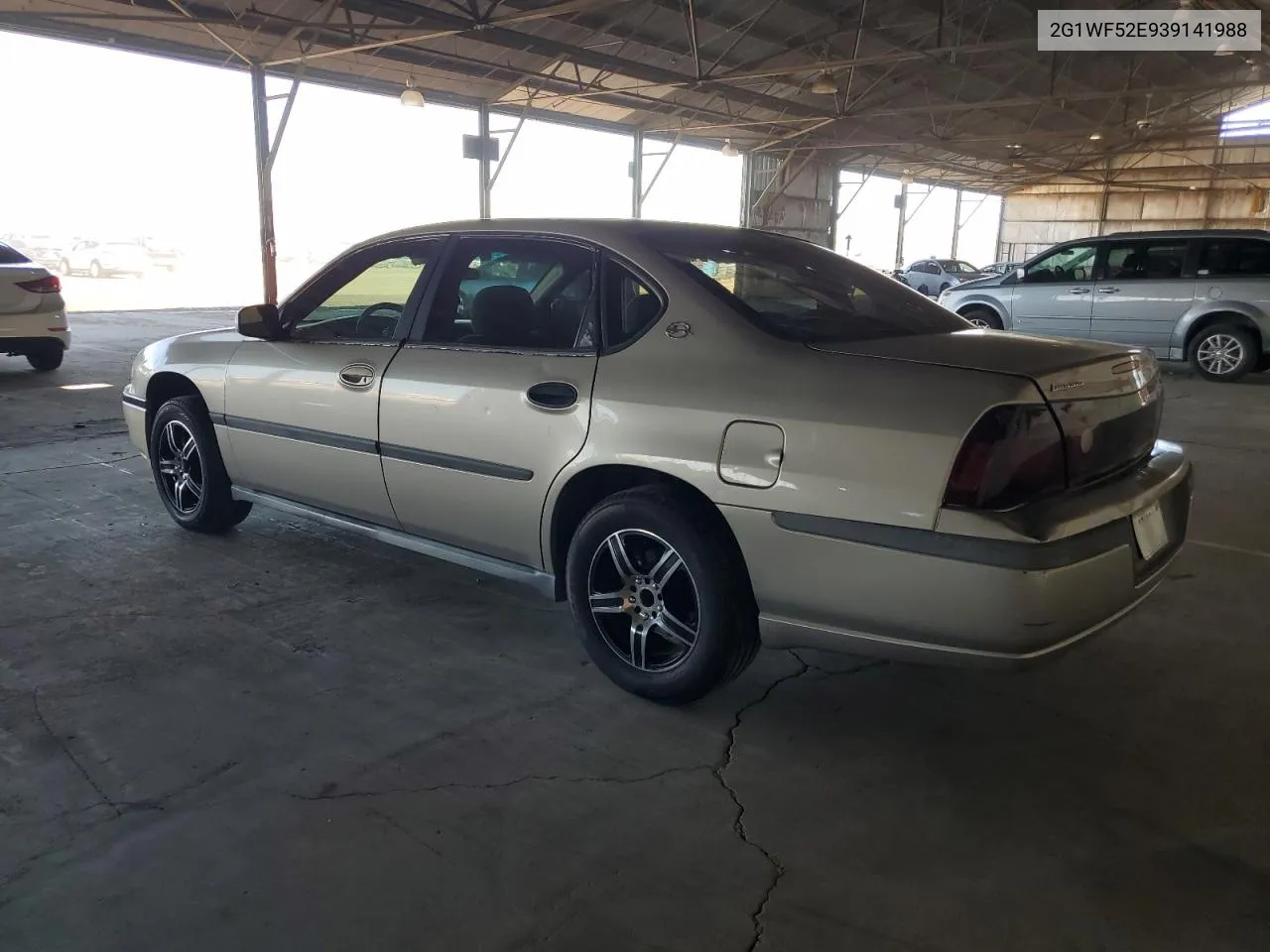 2003 Chevrolet Impala VIN: 2G1WF52E939141988 Lot: 70028744