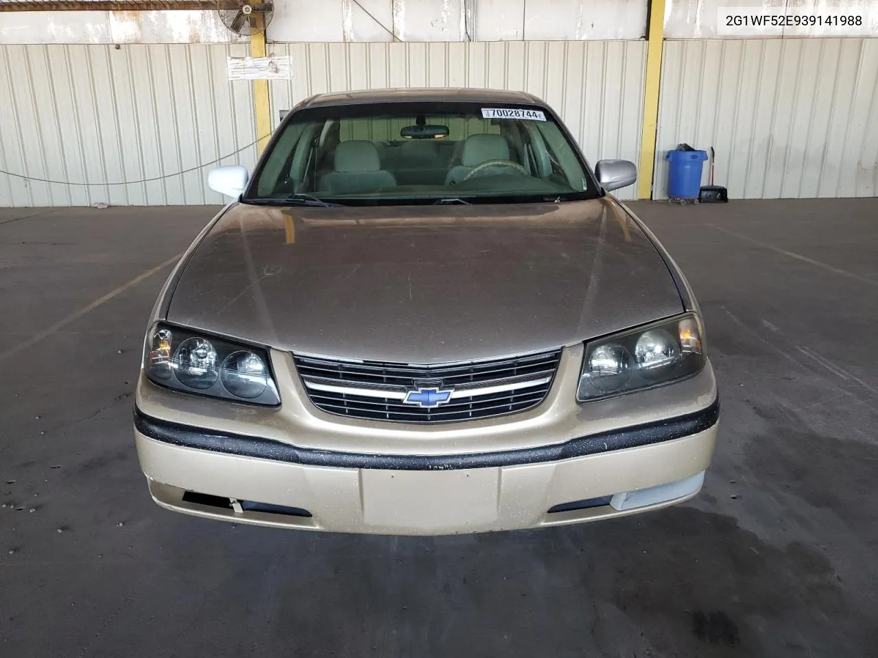 2G1WF52E939141988 2003 Chevrolet Impala