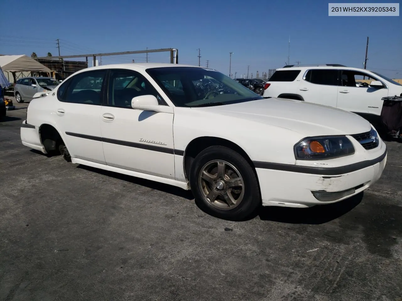 2003 Chevrolet Impala Ls VIN: 2G1WH52KX39205343 Lot: 70626974